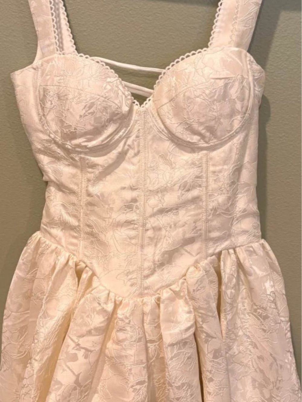 Runaway the label white mini dress